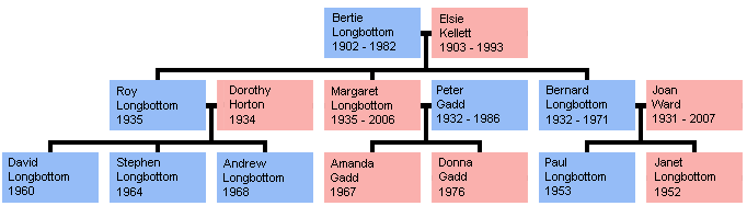 Brothers/Sisters Family Tree